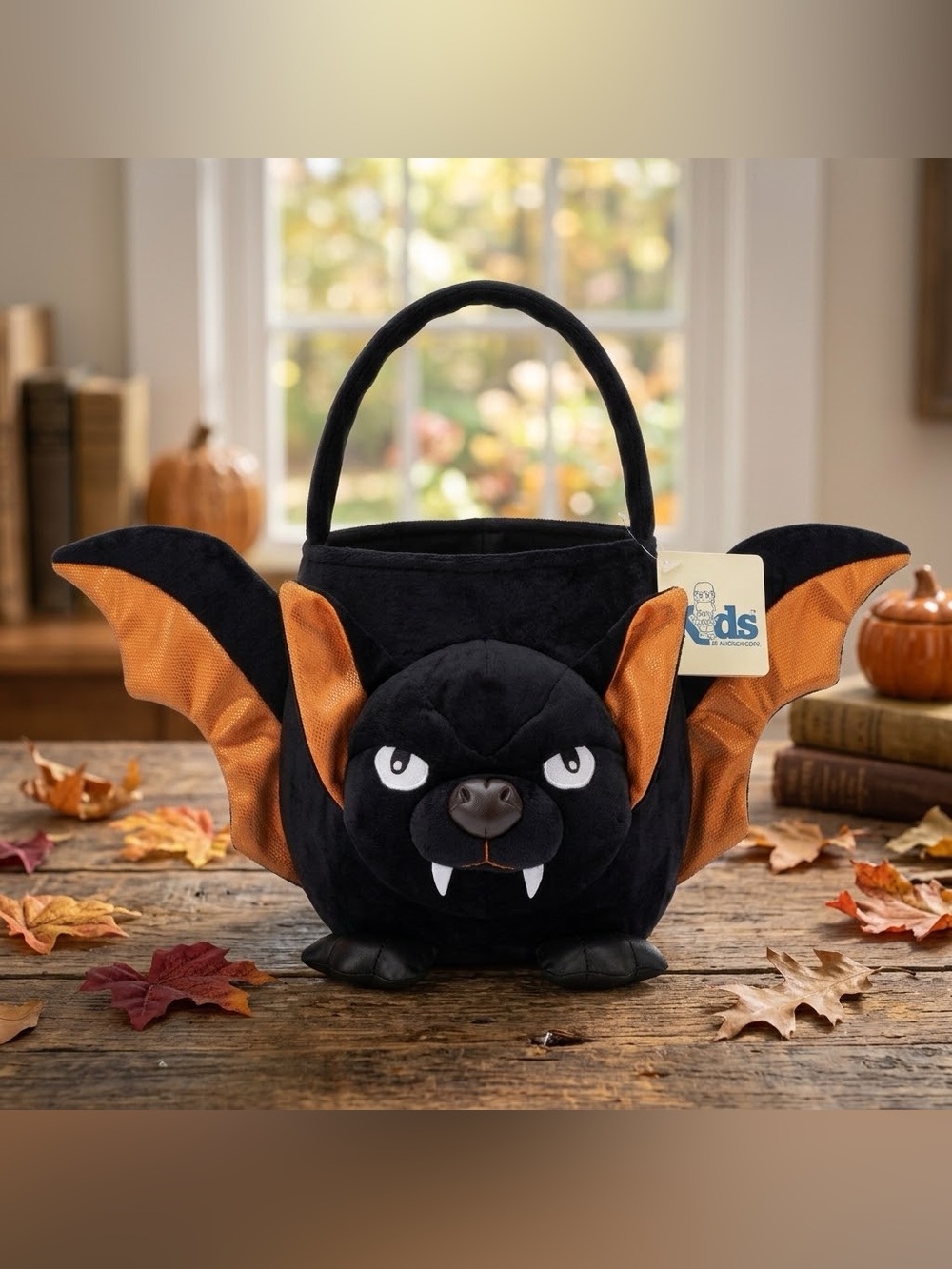 Kids Halloween Bat Trick-or-Treat Bag